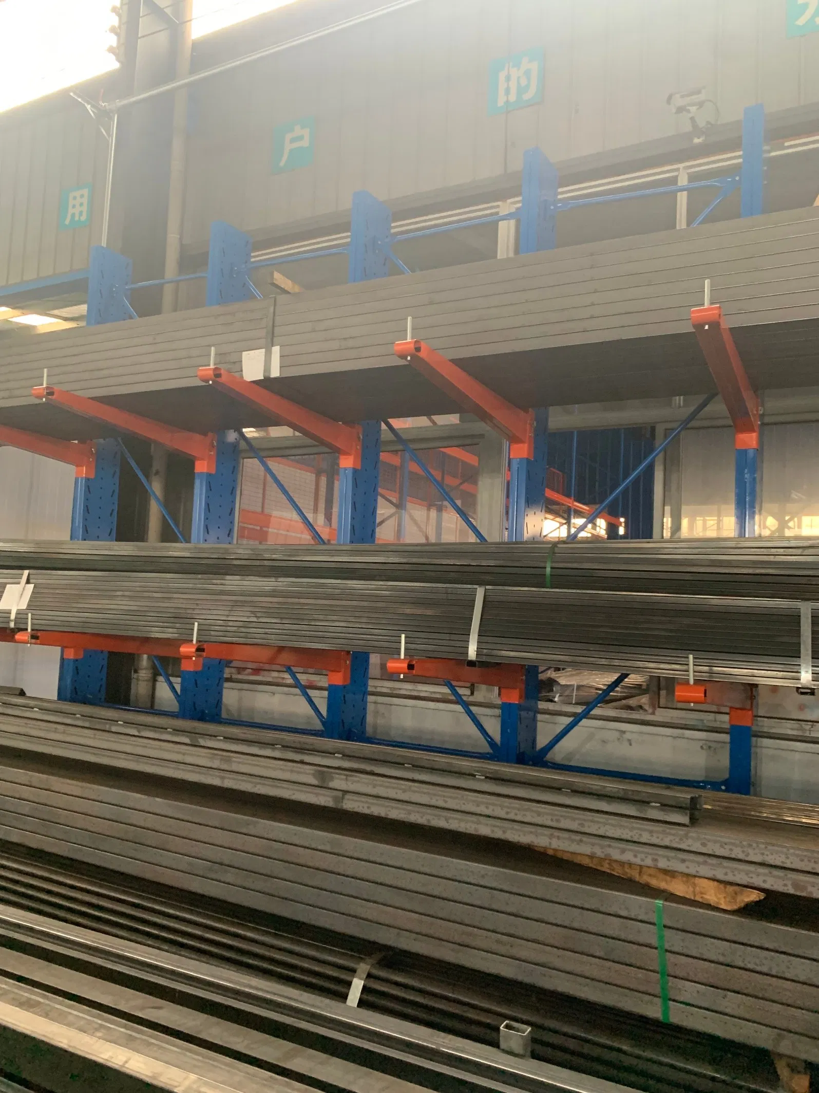 Multipurpose Cantilever Racks Adjustable Shelves Sturdy Support Durable Storage Rack Cantilever Rack Warehouse Storage Solutions for Building Materials