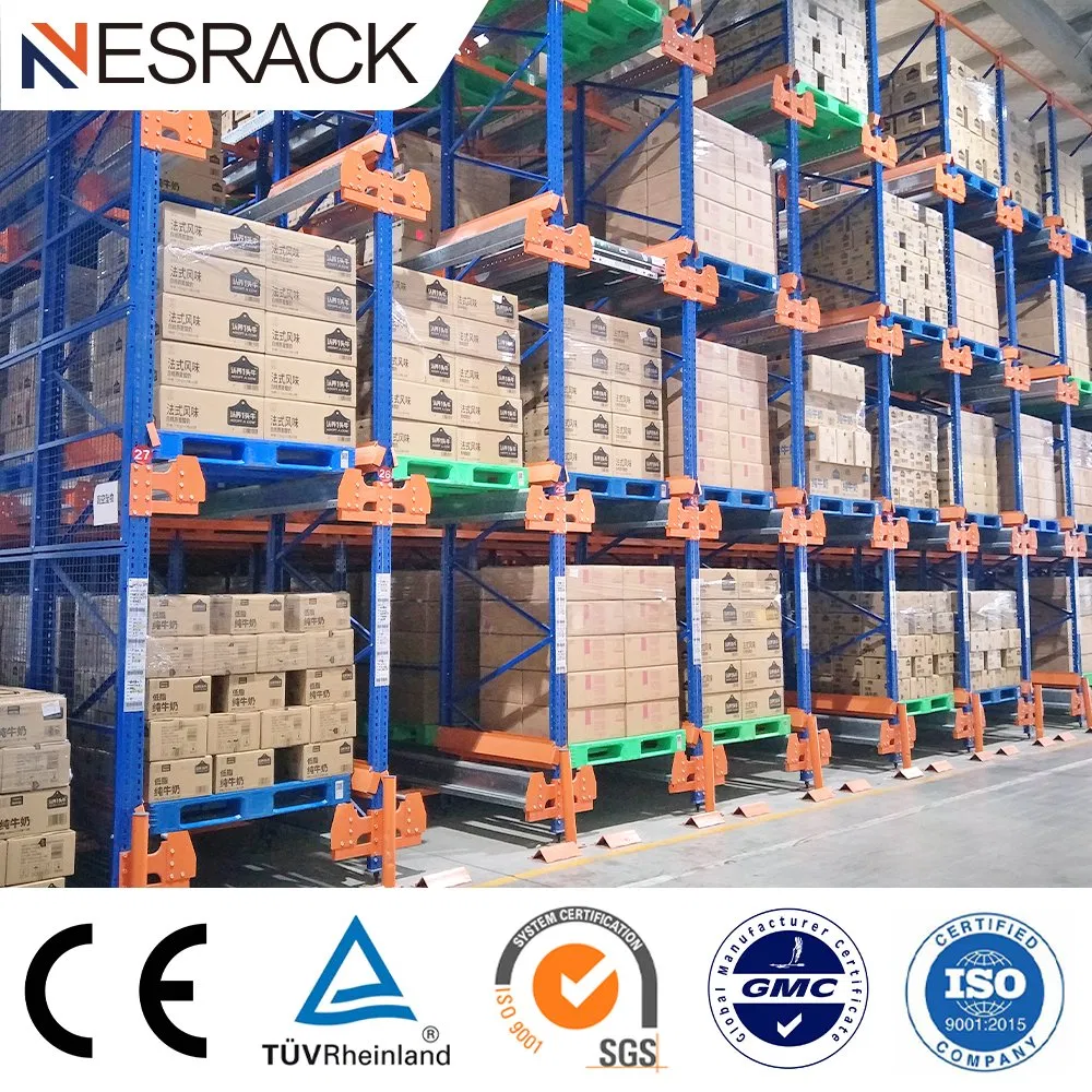 Fifo or Lifo Automatic Radio Shuttle Racking System for Warehouse Storage