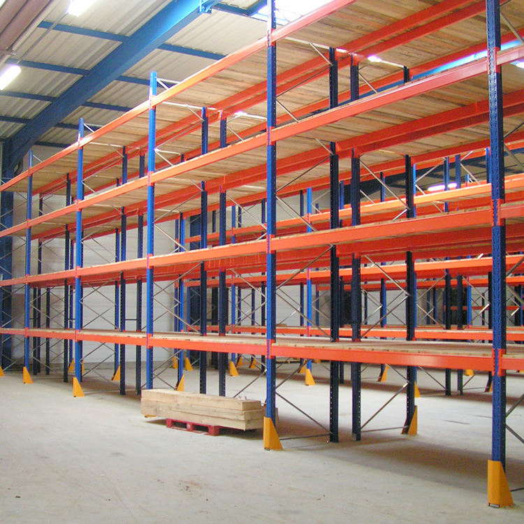 Narrow Aisle Pallet Racking System for Maximizing Storage in Tight Warehouses, Compatible with Specialized Forklifts for High Efficiency