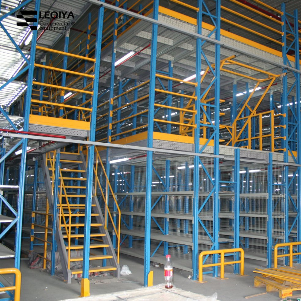 Heavy Duty Mezzanine Racking System for Industrial Storage Solutions
