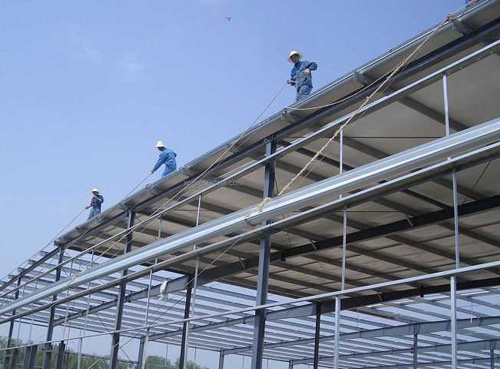 Prefabricated Fast Assembled Construction High Quality Steel Structure Safety Metal Frame Warehouse