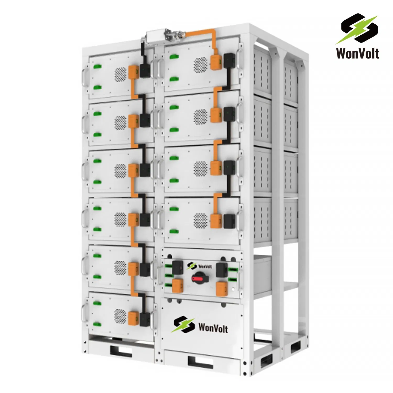 100kw/215kwh Commercial Solar Storage System - High Energy Density &amp; Safety