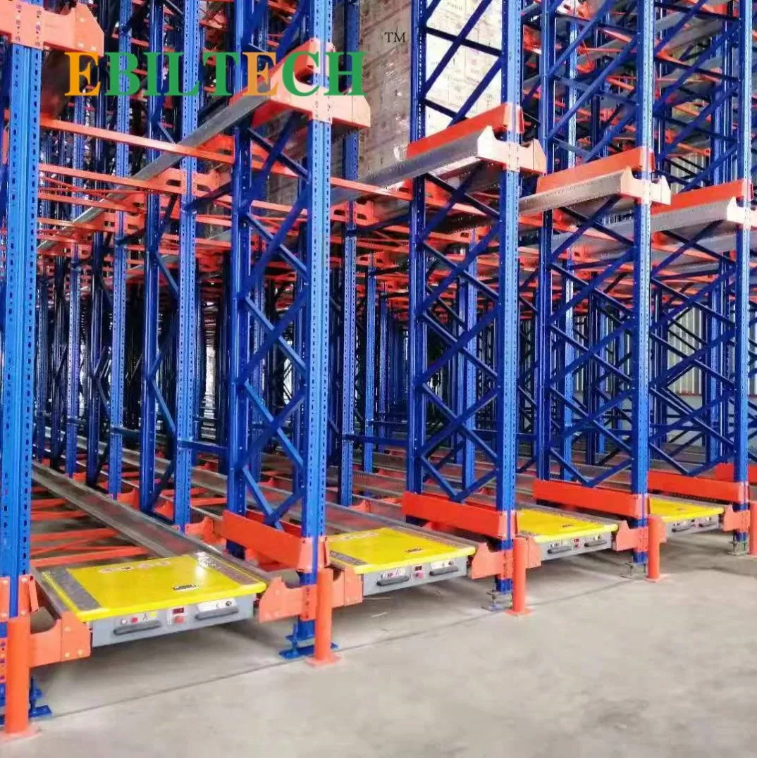 Automatic Storage System Radio Shuttle Rack System Electric Control Pallet Shuttle Racking Systems