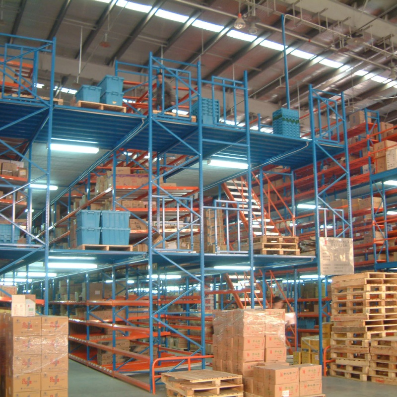 Warehouse Steel Structure Mezzanine Rack Multi-Layer Loft Platform Heavy Duty Attic Storage Shelf Industrial Racking System