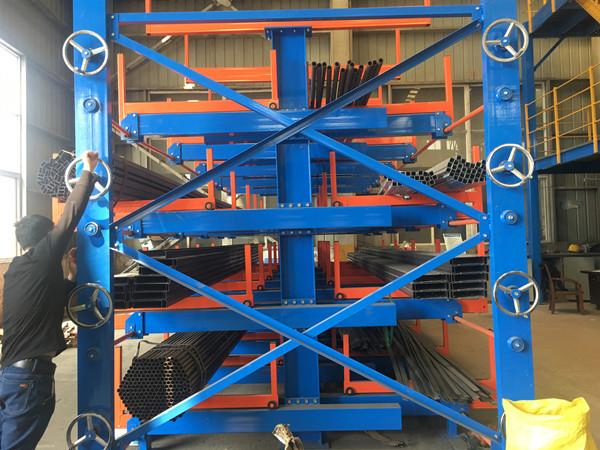 Efficient Pipes Storage System with Durable Cantilever Racking Design