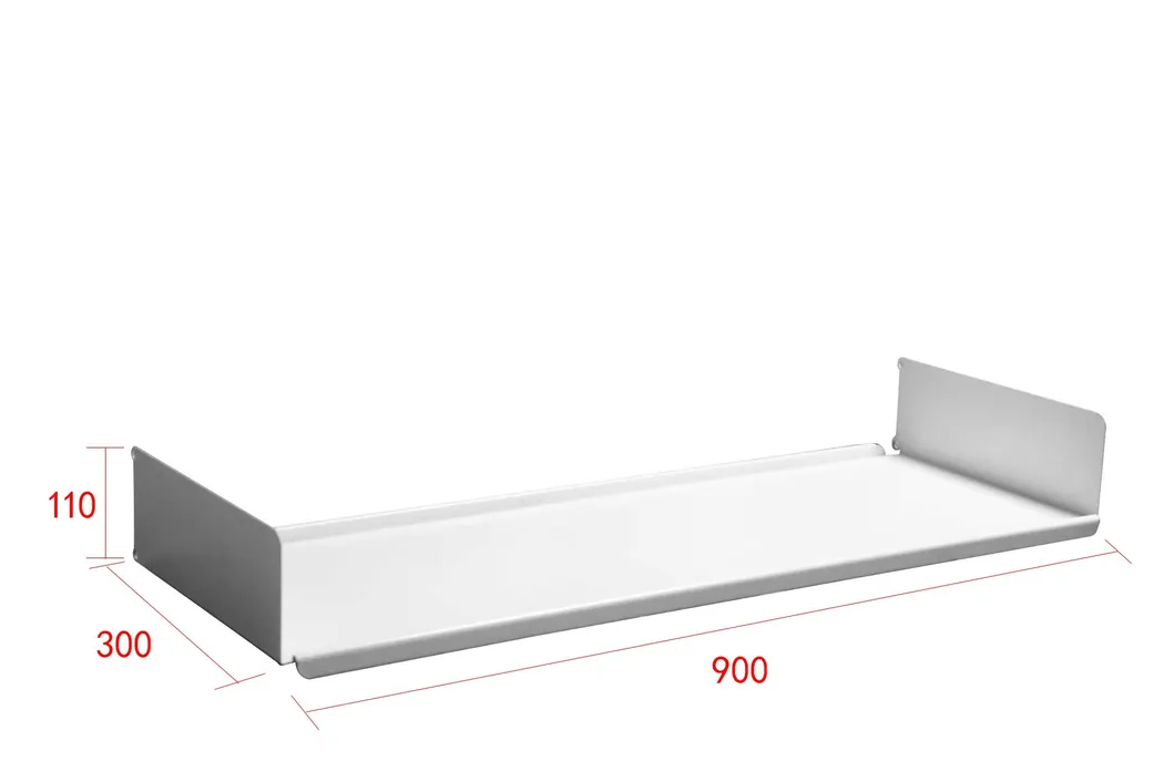 Metal Storage Shelf Detail