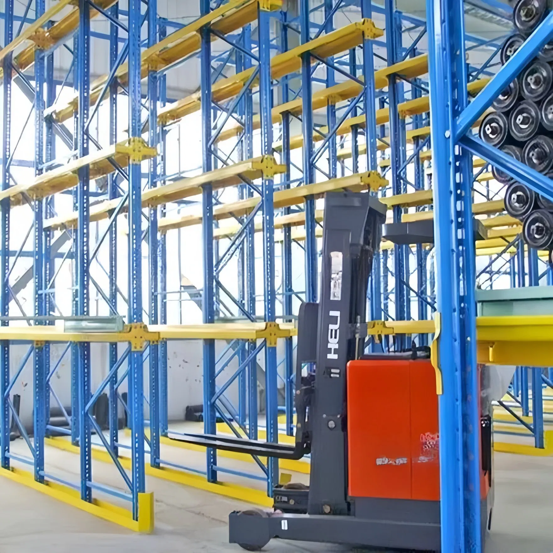 High Density Drive in Rack System for Warehouse Storage Solution