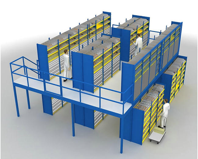Industrial Fixed Storage Solution Metal Mezzanine Systems Structure Mini House Steel Factory