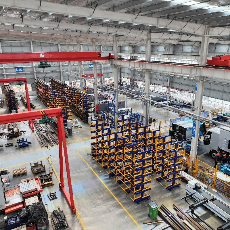 Heavy-Duty Adjustable Pipe Cantilever Shelves for High-Load Storage