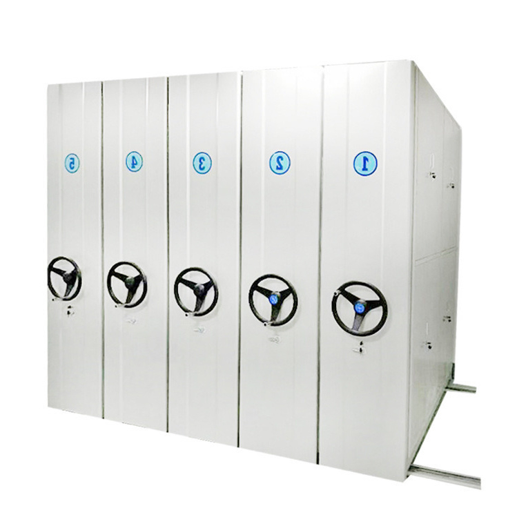 Customized High Density Shelving System Mobile Filing System for Massive File Storage