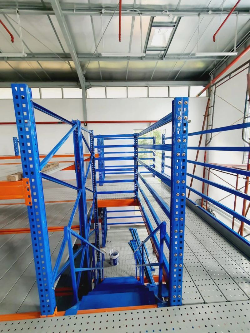 Custom Rack-Supported Mezzanine Floor Systems for High Bay Warehouse Storage