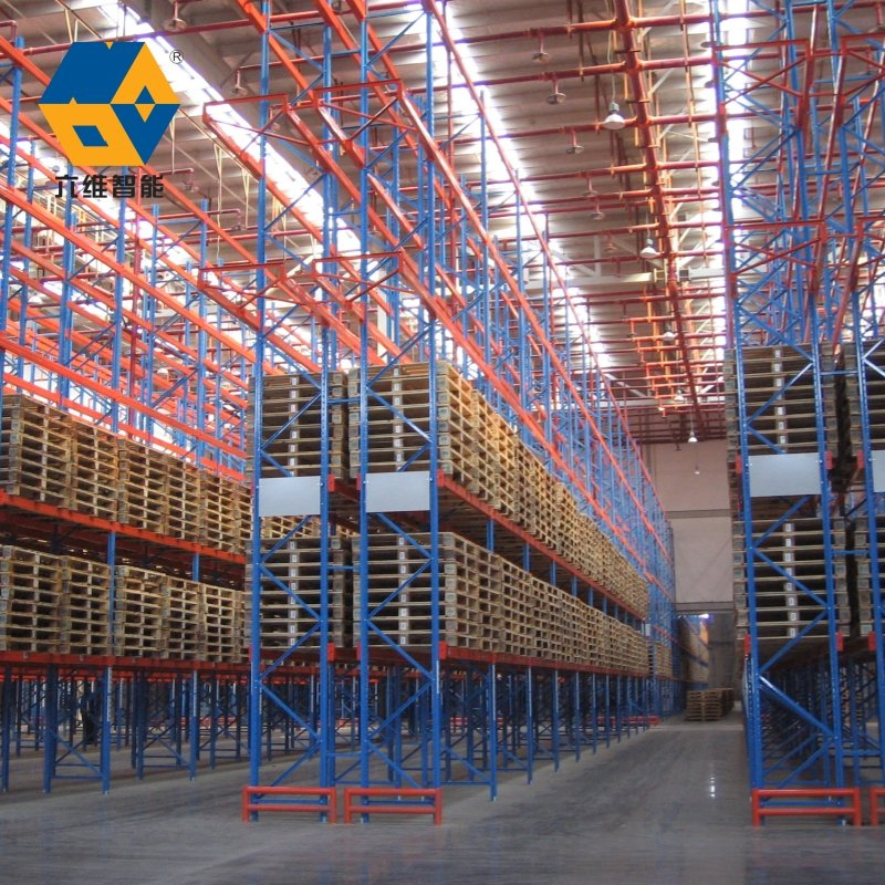 Warehouse Storage Rack System CE Certificated Heavy Duty Pallet Racking with High Density