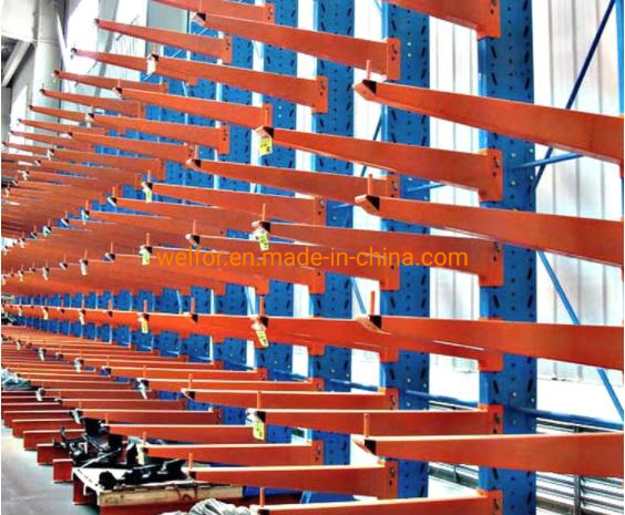 Heavy Duty Cantilever Arm Rack System Load Capacity 500kg Each Arm