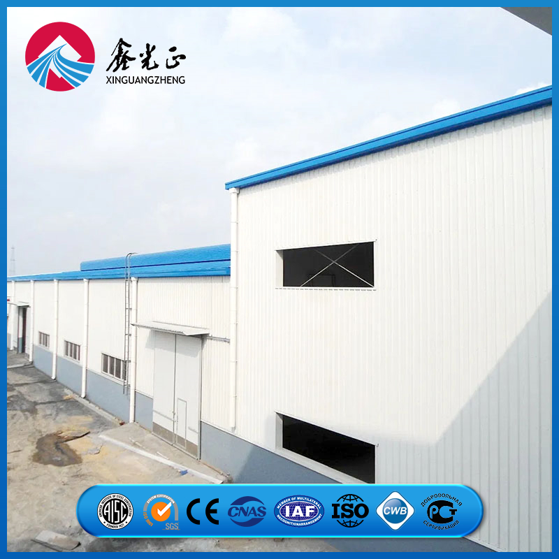 Rigid Frame Connection Enhanced Structural Safety Prefab/Prefabricated Metal Construction Steel Structure Storage Warehouse