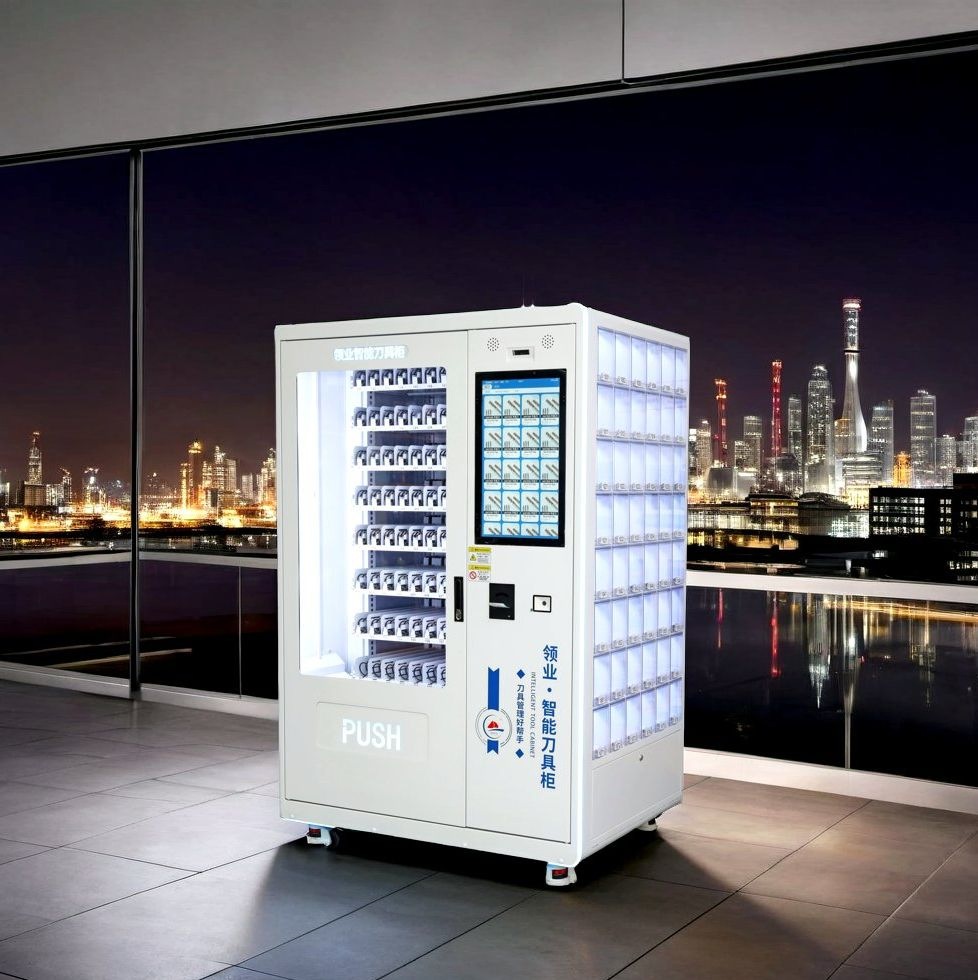 Automated Tool Storage with Usage Receipts and Work Orders