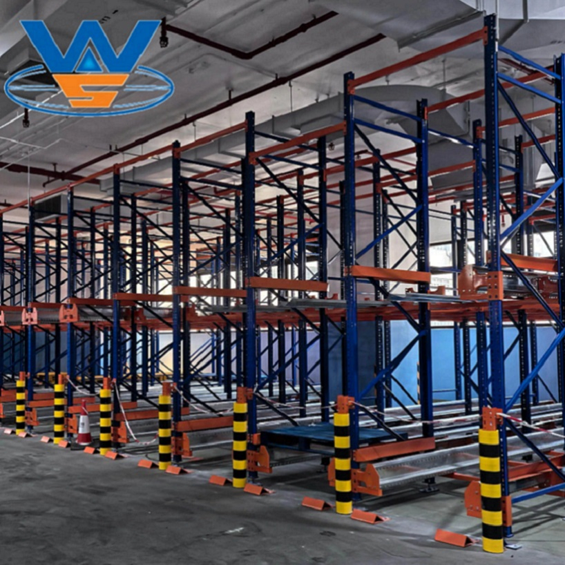 Cold Storage High Quality Automatic Radio Shuttle Pallet Racking System