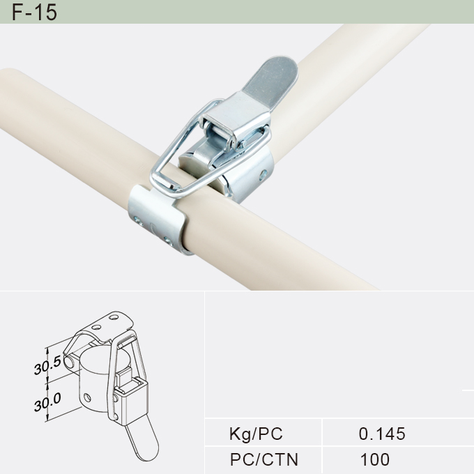 Metal Accessories with White Zinc for Industrial Storages (F-3C)