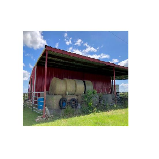 Customizable Steel Hay Storage Warehouse with Earthquake Safety Features