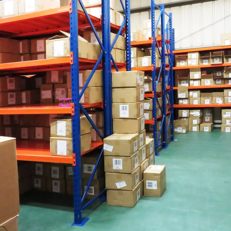 Metal Storage Rack Selective Long Span Racking Systems Steel Industrial Surface Packing Layers Feature Powder Material