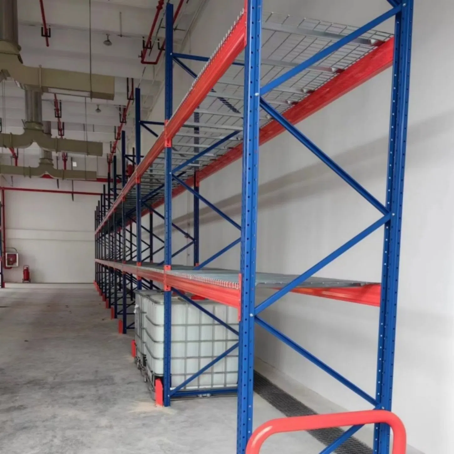 Powder Coated Adjustable Cantilever Racking System for Lumber and P Storage