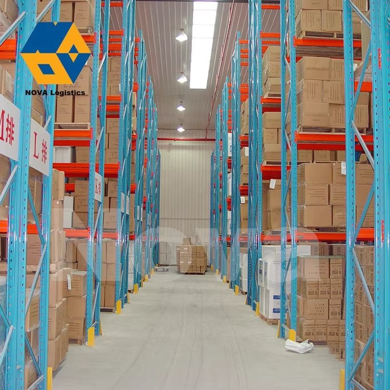 Warehouse Storage Rack System CE Certificated Heavy Duty Pallet Racking with High Density