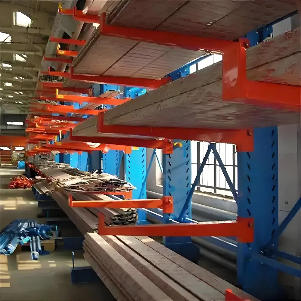 Customized Size Warehouse Adjustable Heavy Duty Cantilever Storage Rack System