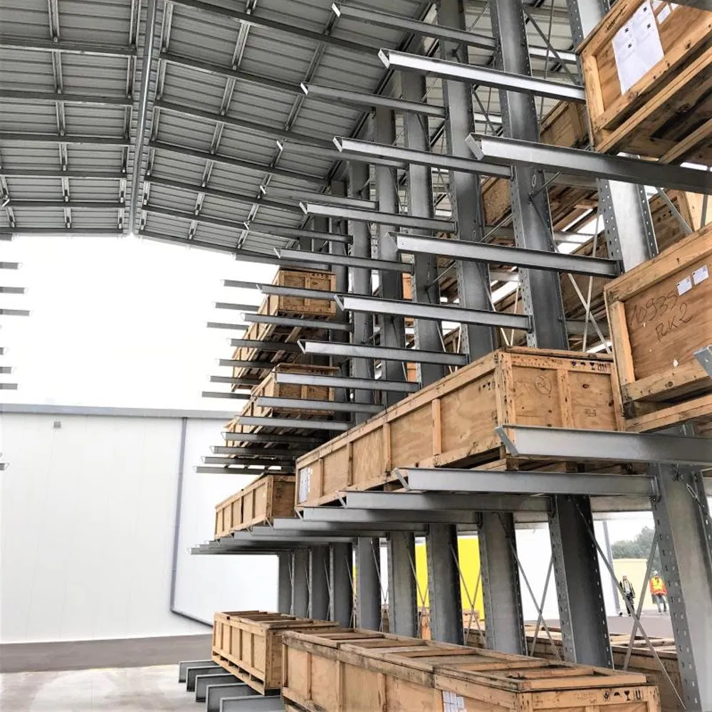Galvanized Warehouse Heavy Duty Cantilever Racking System