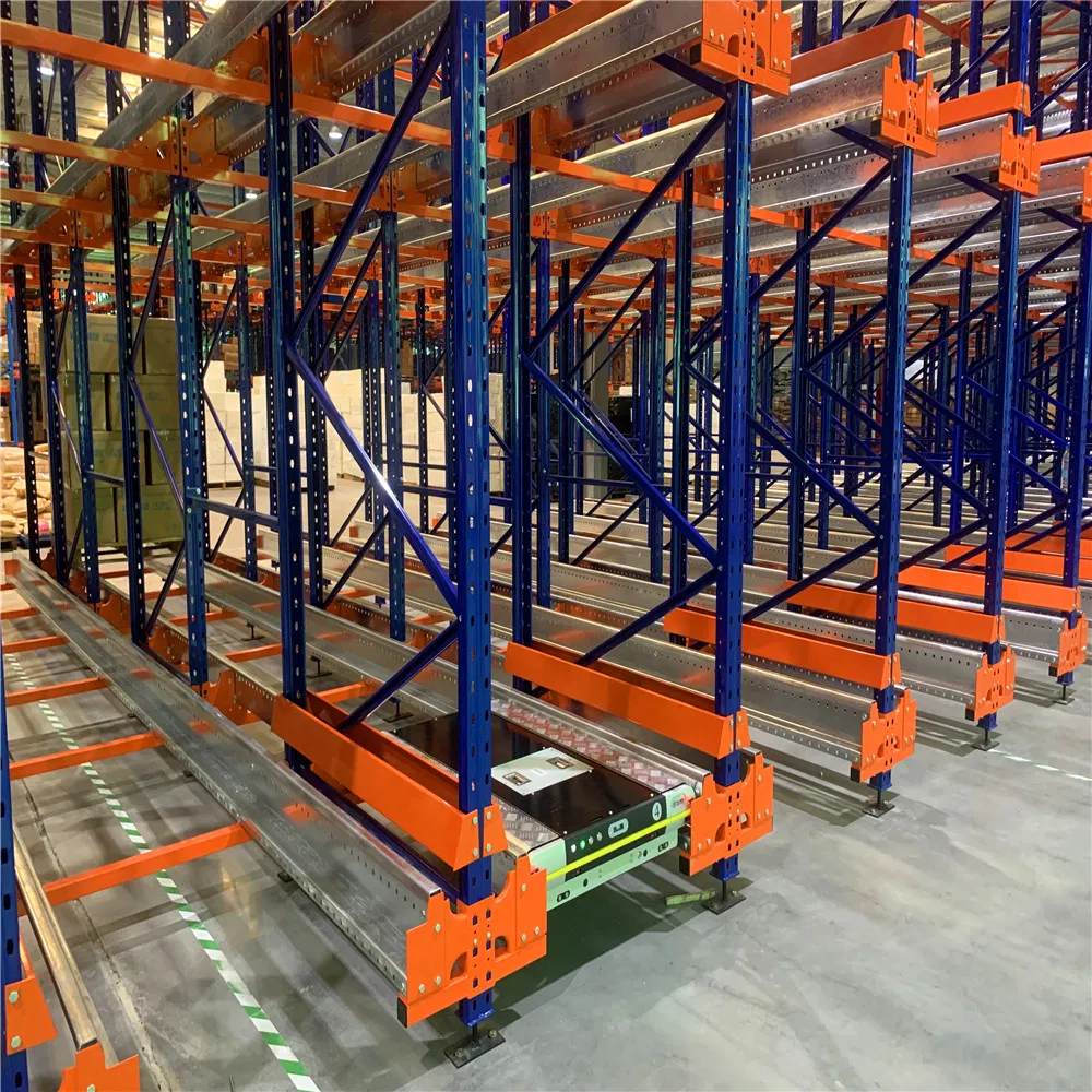 Warehouse Metal Steel Storage Radio Shuttle Pallet Rack System