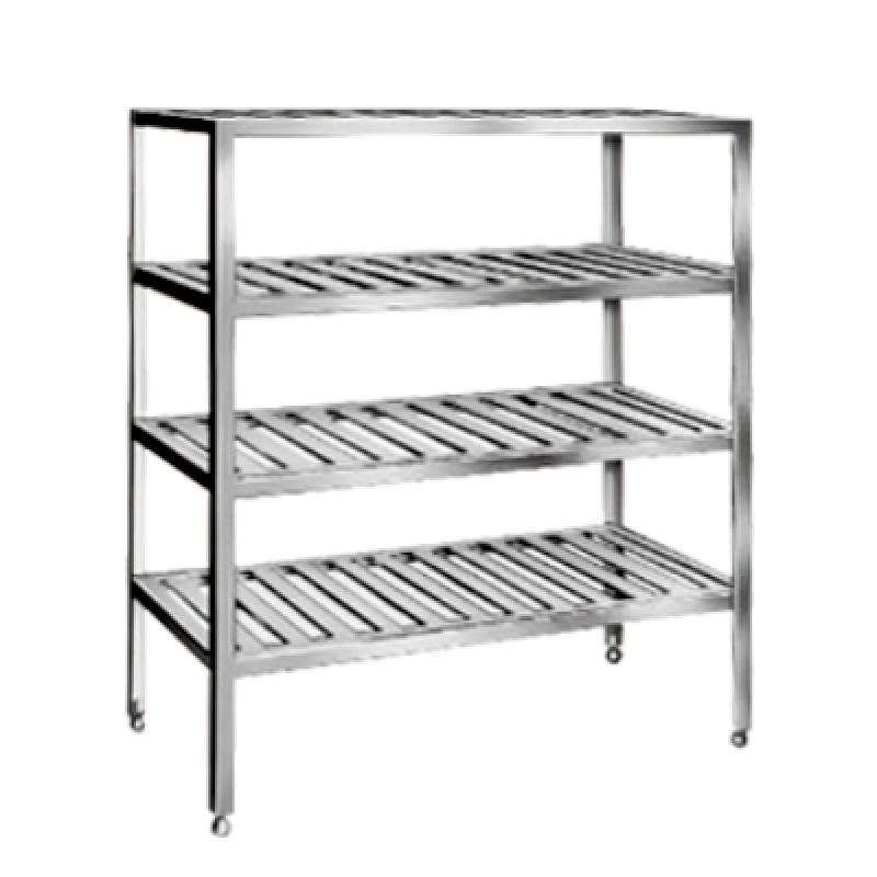 Stainless Steel Boltless Adjustable Middle Duty Rack Bearing 100kg/Layer Racks Warehouse Industrial Storage Shelving