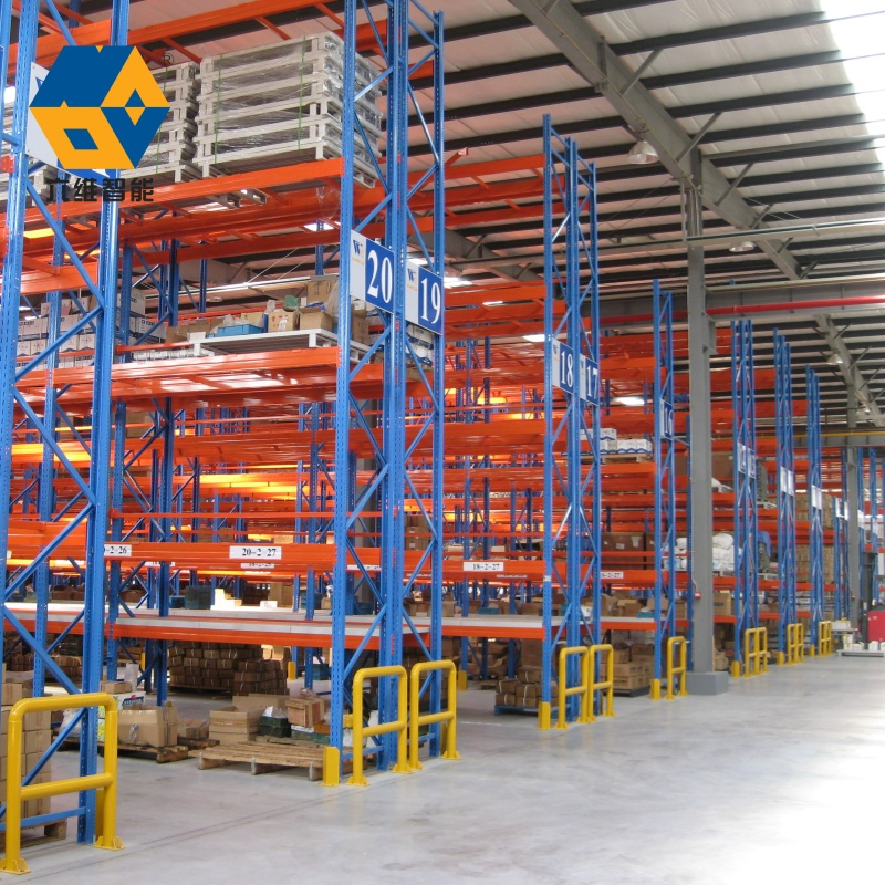 Warehouse Storage Rack System CE Certificated Heavy Duty Pallet Racking with High Density
