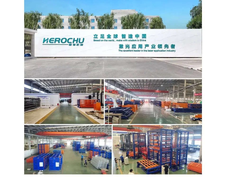 High-Capacity Automated Sheet Metal Storage Warehouse