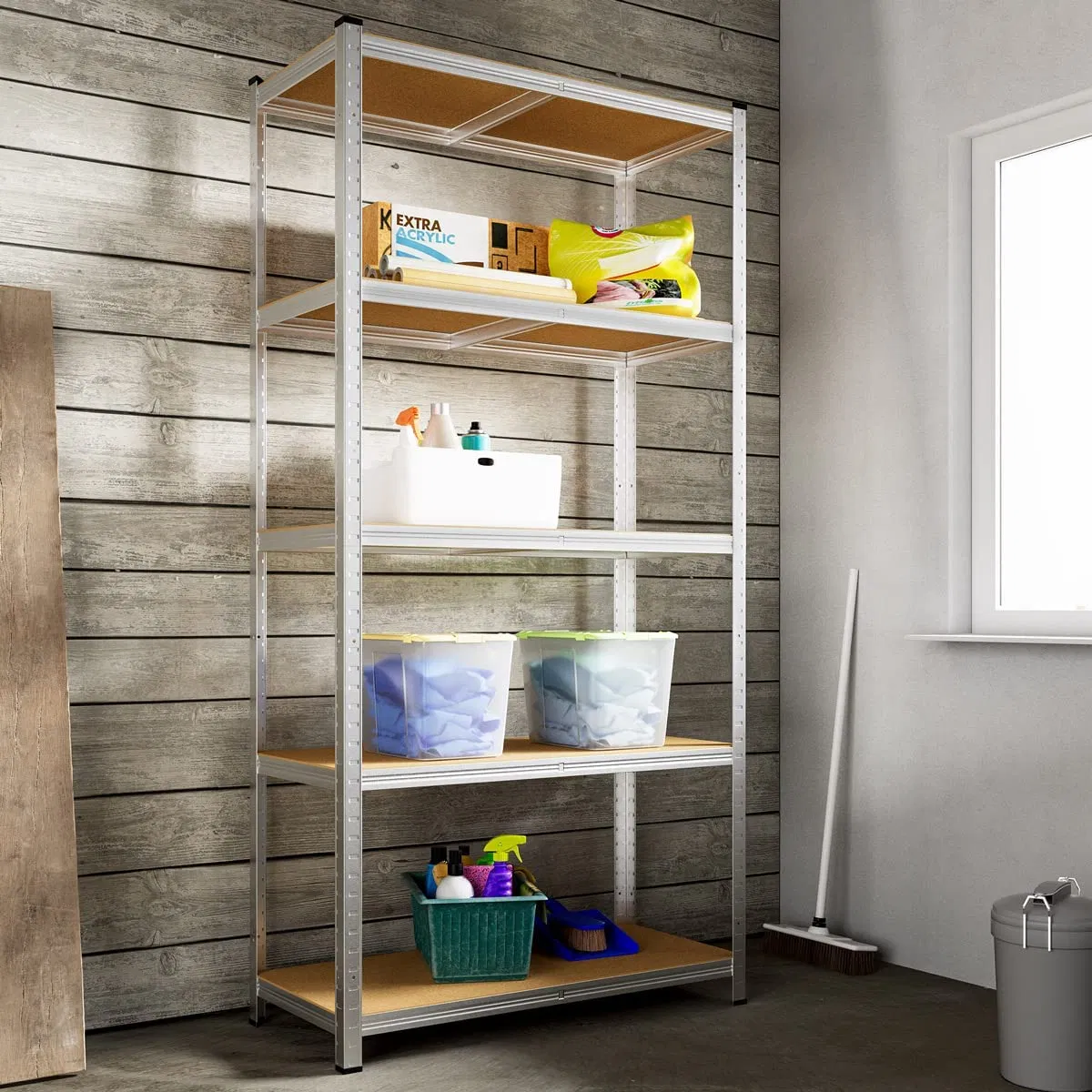 Industrial Heavy Duty Metal Rack Shelving for Efficient Warehouse Storage Solutions