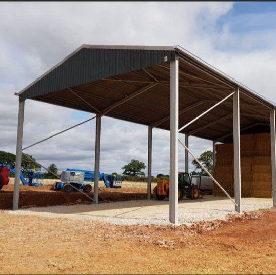 Customizable Steel Hay Storage Warehouse with Earthquake Safety Features