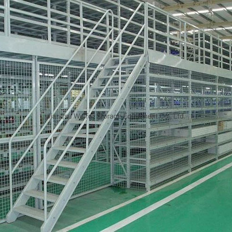 Heavy Duty Metal Multi-Level Shelving for Industrial Warehouse Storage