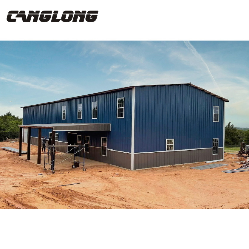 Fireproof Steel Structure Warehouse with Enhanced Safety Features for Secure Commercial Storage