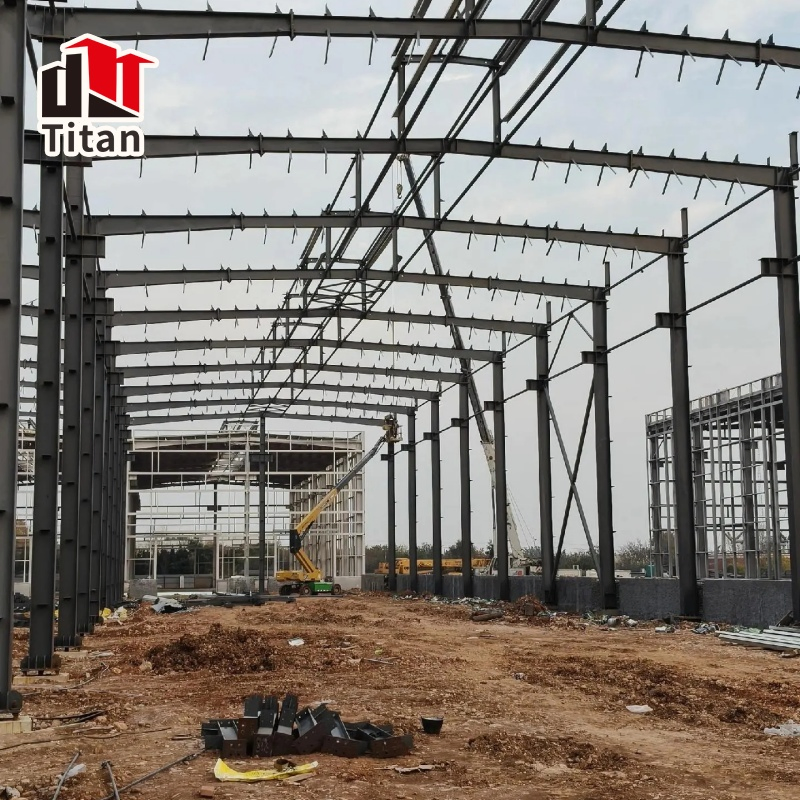 Structural Safety Design Heavy Metal Prefabricated Steel Durable Warehouse