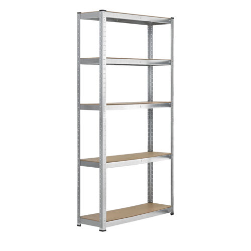 Z Beam Adjustable Steel Boltless Rivet Rack Shelves Galvanised Metal Steel Boltless Modular Shelving