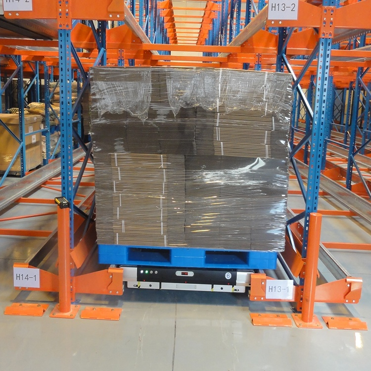 Warehouse Storage Solution Industrial OEM Service Shuttle Pallet Rack Radio Shuttle Racking System