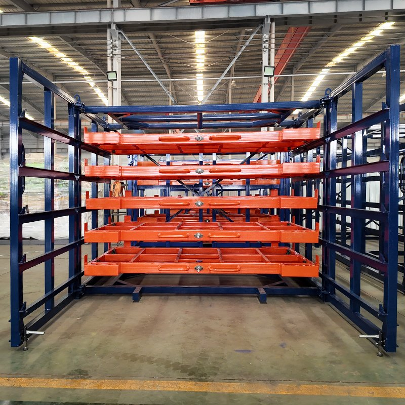 High-Density Drawer Storage System for Sheet Metal Workshop