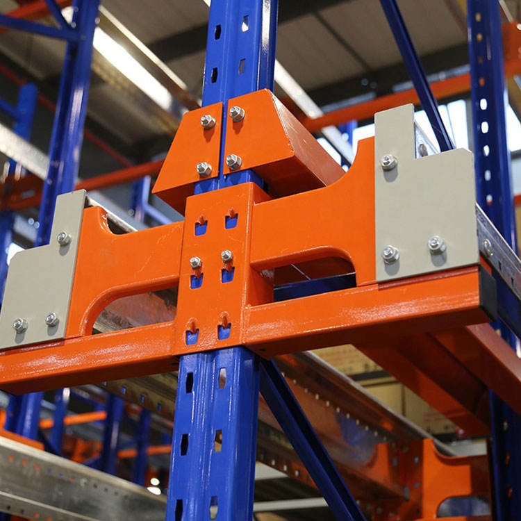 New Semi-Automated Metal Rack Stainless Steel Warehouse Pallet Storage Movable Pallet Automatic Rack Radio Shuttle Rack System