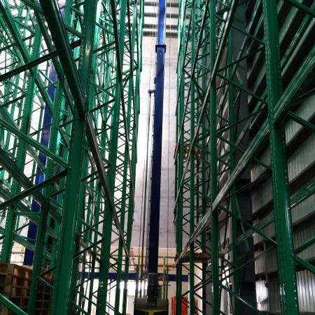 Heavy Duty Asrs Stacker Crane for High Density Automated Pallet Storage System