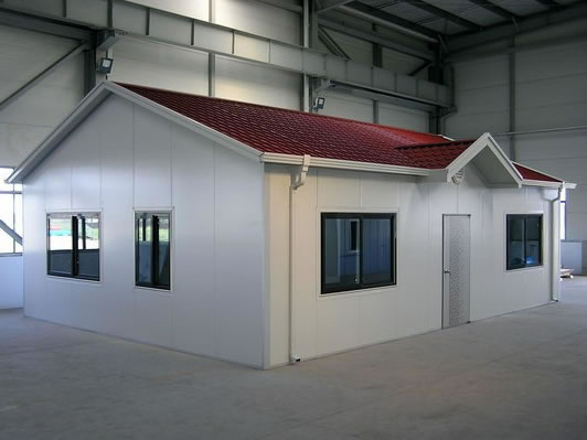 Eco Friendly Mobile Light Steel Structure Modular Villa Sandwich Panel Flexile Layout