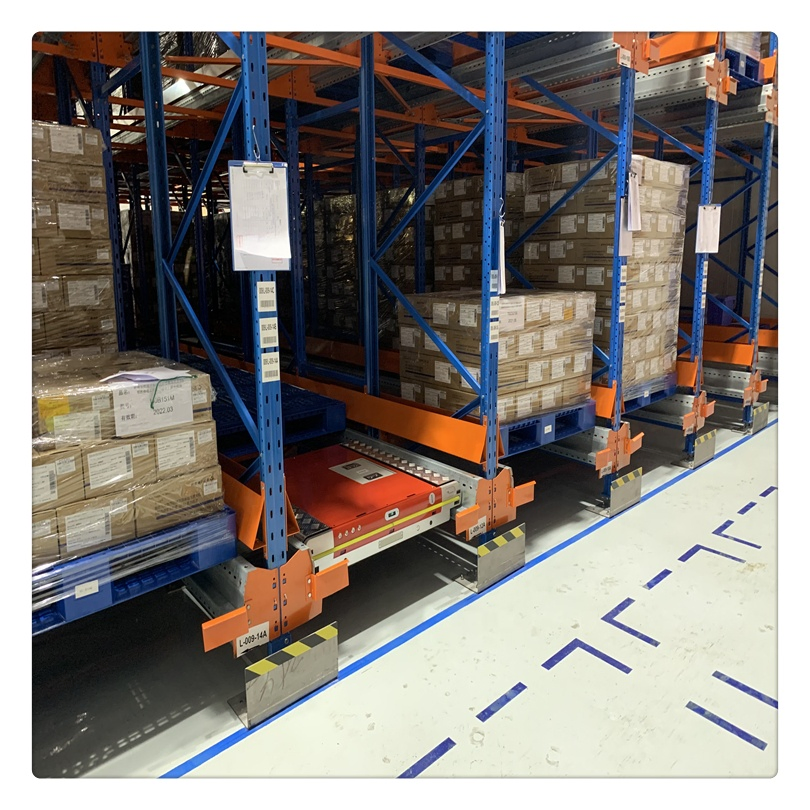 Professional Factory Wholesale Warehouse Storage 2000kgs Shuttle Pallet Rack Radio Shuttle Racking System