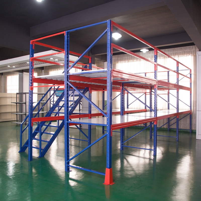 New Design Warehouse Storage Racks Stand Platform Industrial Mezzanine Systems