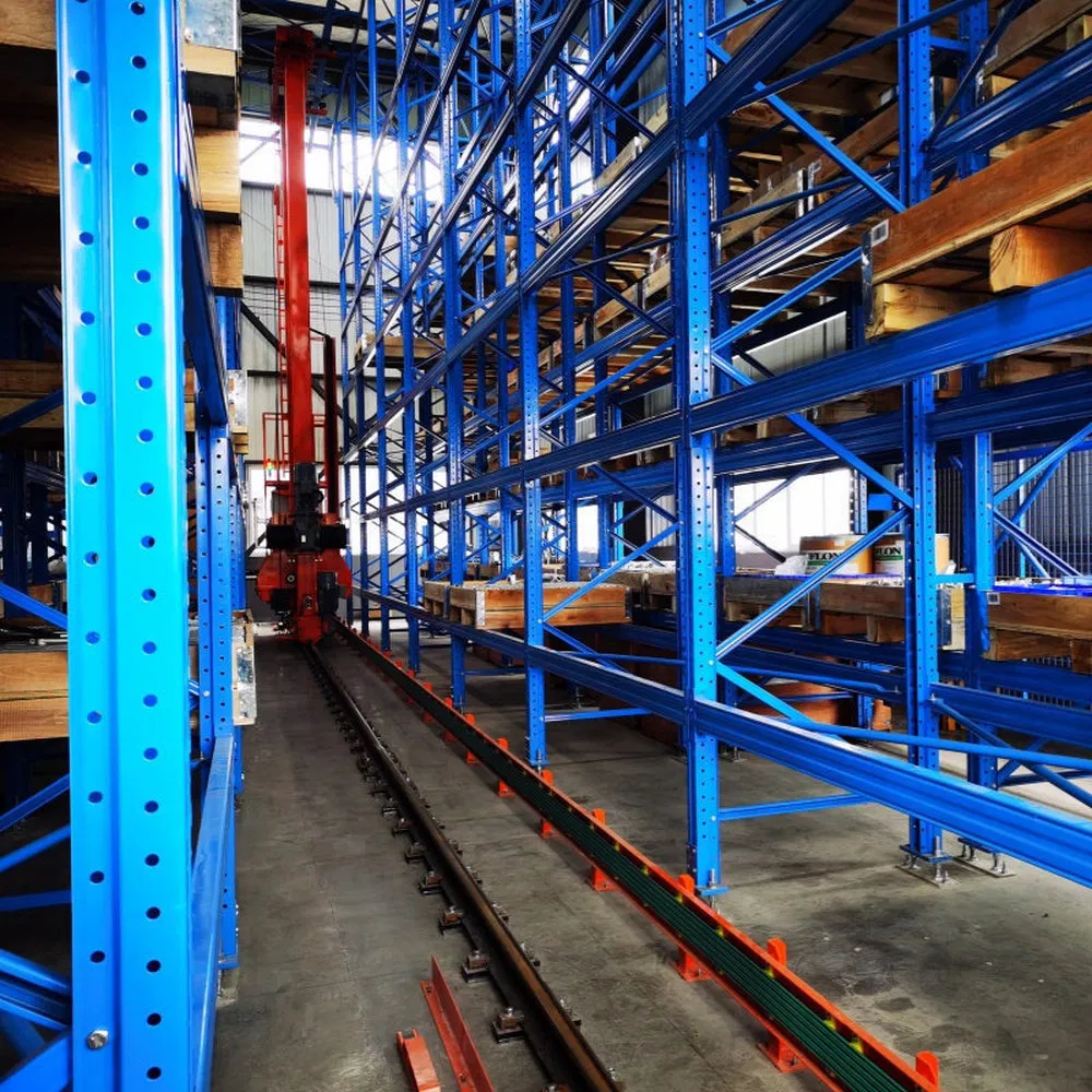 High-Density Automated Pallet Asrs Storage System for Frozen Food Cold Storage Warehouse