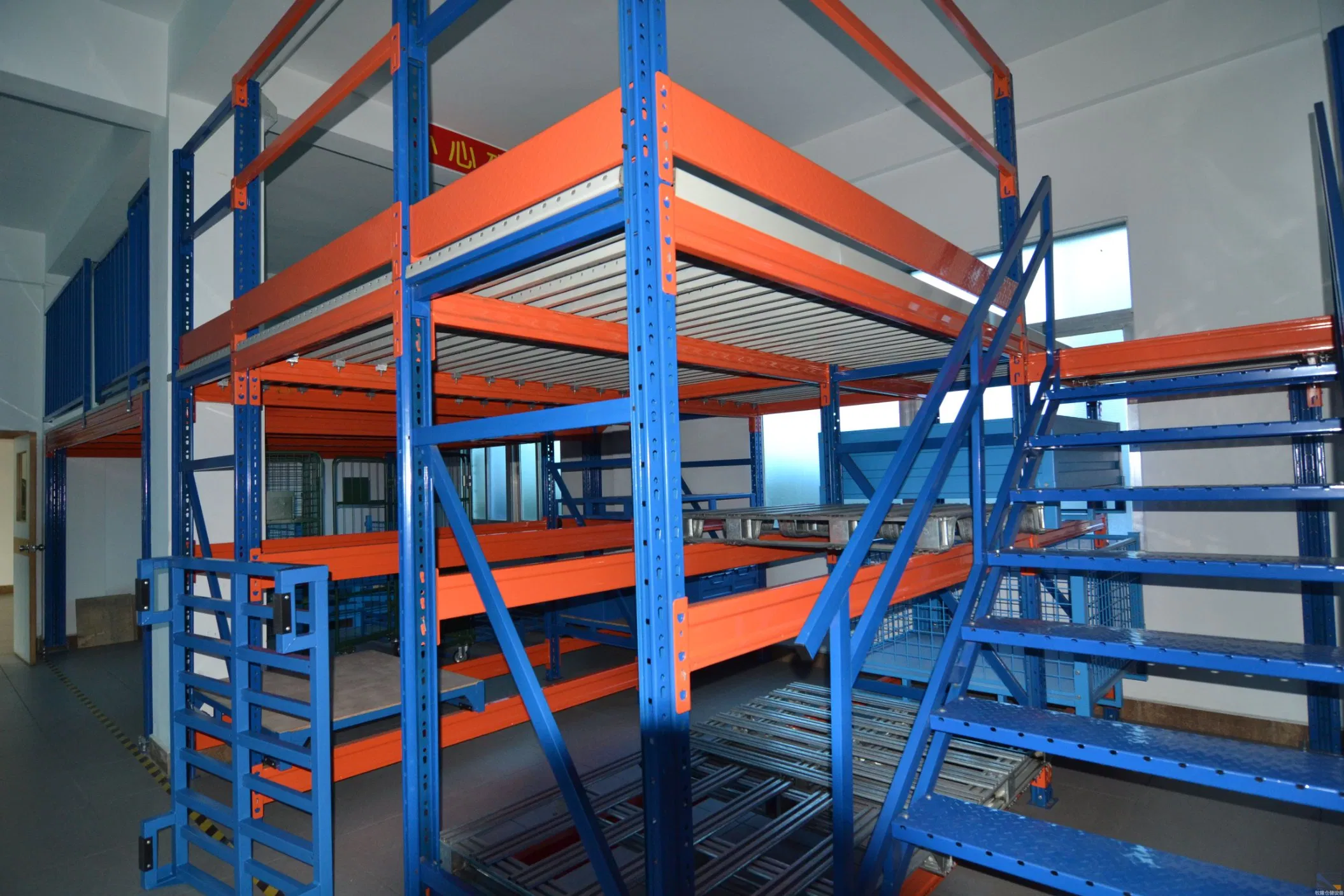 Industrial Fixed Storage Solution Metal Mezzanine Systems Structure Mini House Steel Factory