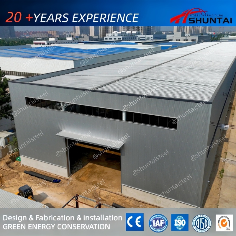 Building Material Steel Structure Logistics Hub Safety Tech Warehouse