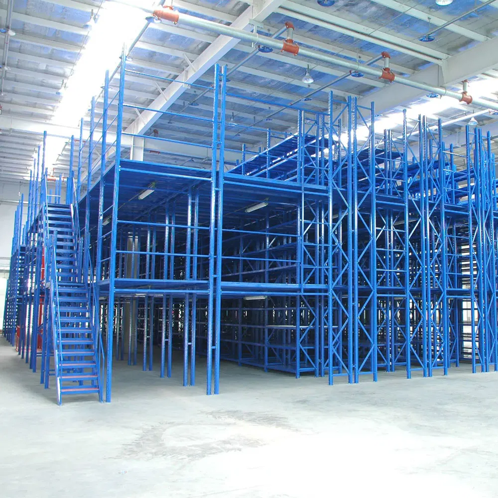 Wholesale Multi-Layer Cantilever Racking System with Mezzanine Floor