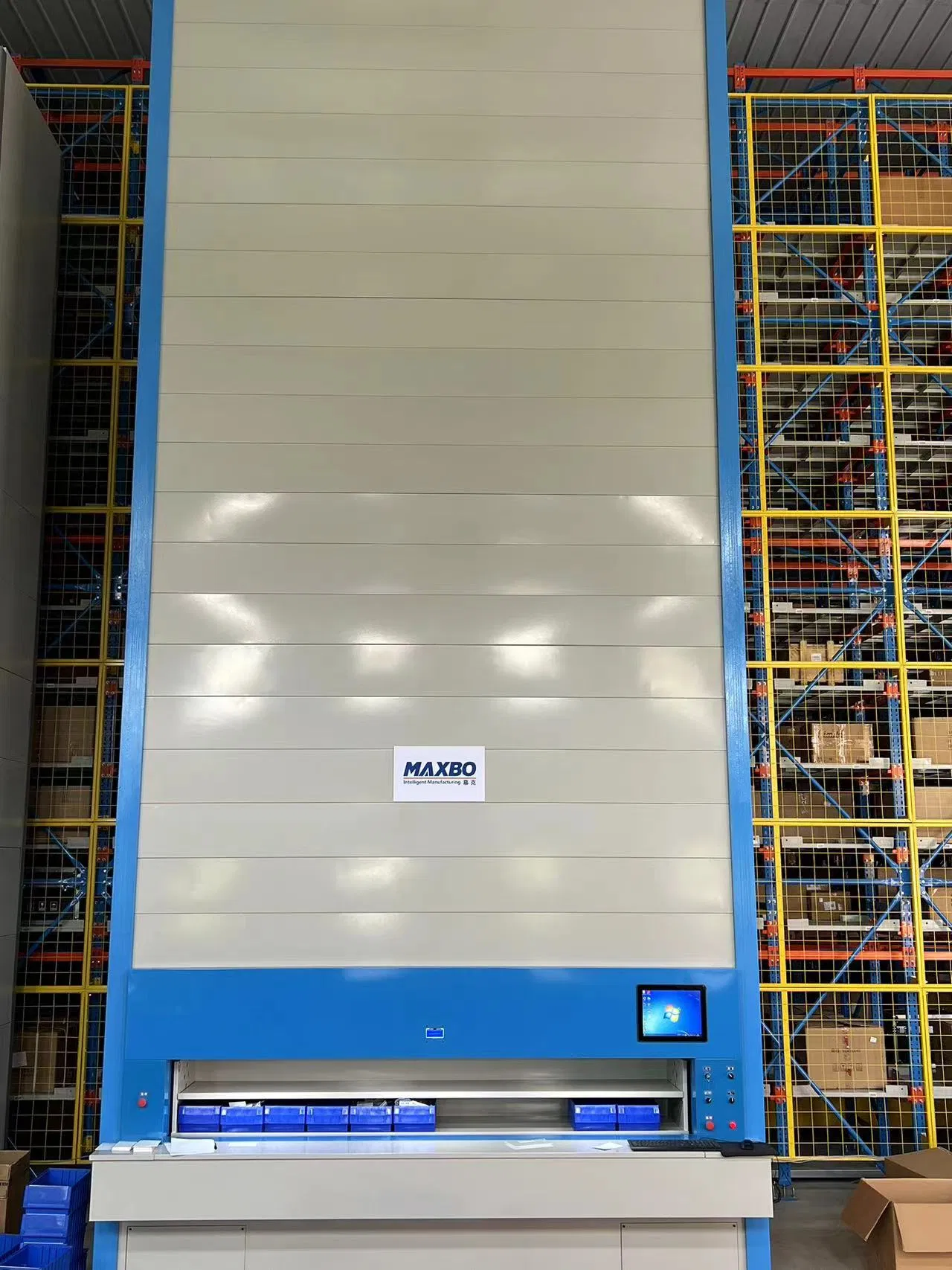 Vertical Carousel Smart Warehouse Storage System with Intelligent Features Included