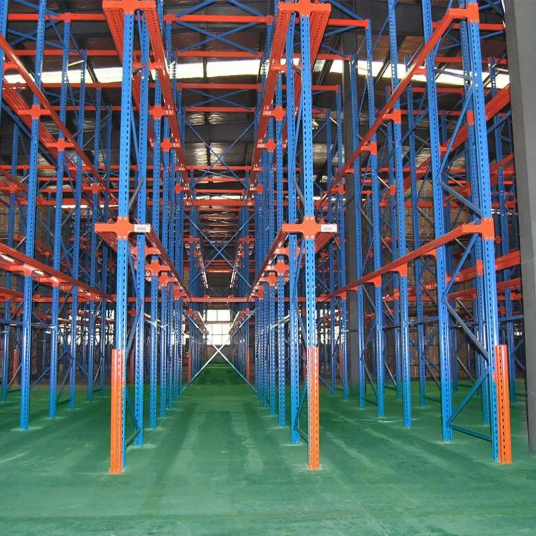 Narrow Aisle Pallet Racking Systems for Maximized Warehouse Space with Guided Aisle Technology